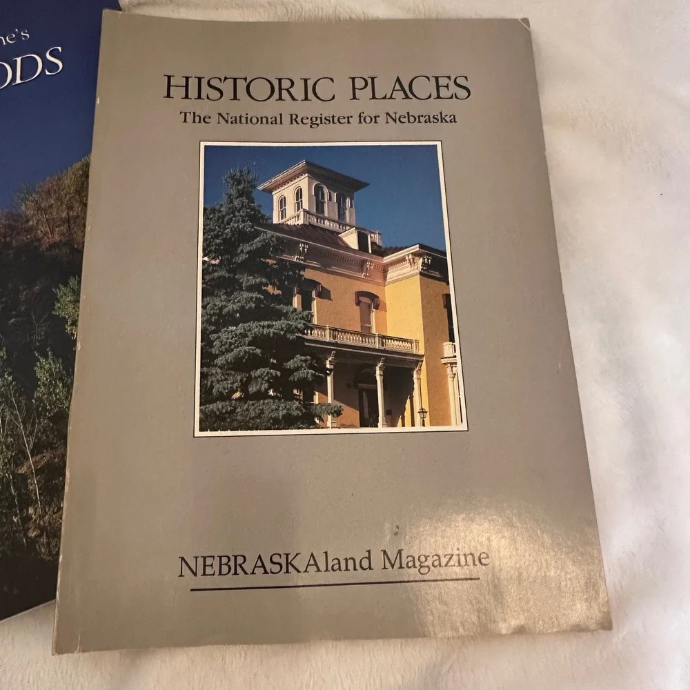 NEBRASKAland Magazine Book Lot 5 Nebraska History Nature Science Good Softcover